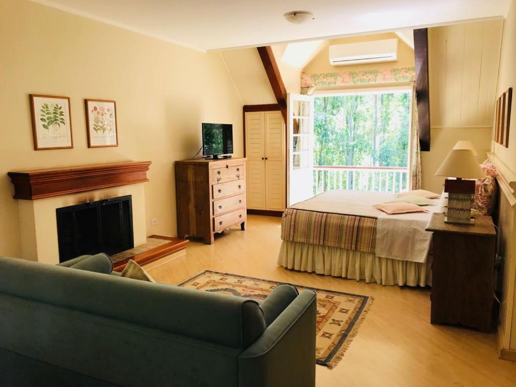 Recanto Da Paz Hotel Fazenda Атібая Номер фото